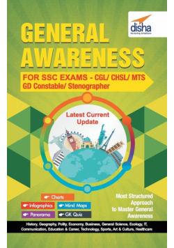 General Awareness for SSC Exams - CGL/ CHSL/ MTS/ GD Constable/ Stenographer