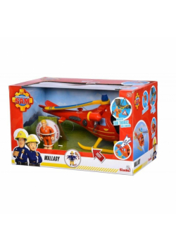 Helikopter Wallaby z figurką Strażak Sam