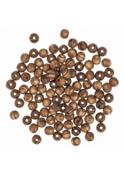 Koraliki drewniane sosnowe 10mm 100szt