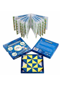 Puzzle drewniane - seria CHECKERED 8