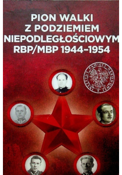 Pion walki z podziemiem niepodległościowym RBP/MBP 1944-1954