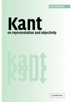 Kant on Representation and Objectivity
