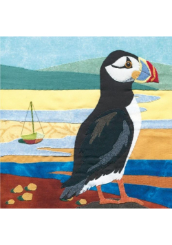 Karnet kwadrat z kopertą Puffin