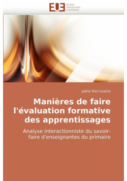Manières de faire l'évaluation formative des apprentissages