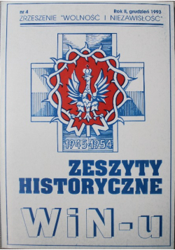 Zeszyty historyczne WiNu nr 4