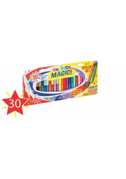Pisaki Magic zestaw 30szt CARIOCA