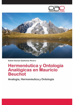 Hermenéutica y Ontología Analógicas en Mauricio Beuchot