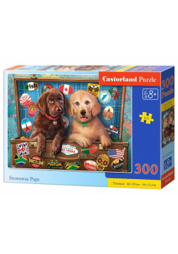 Puzzle 300 Stowaway Pups CASTOR