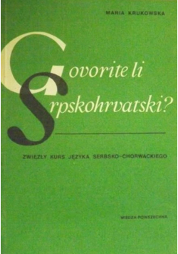 Govorite li srpkohrvatski