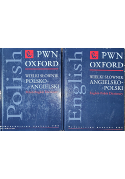 Wielki słownik Polsko - Angielski / Wielki słownik Angielsko - Polski