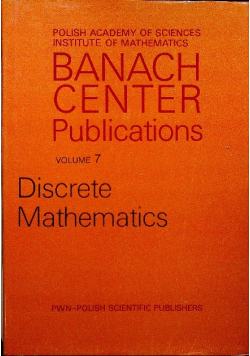 Banach Center Publications. Discrete Mathematics