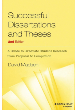 Successful Dissertations and Theses