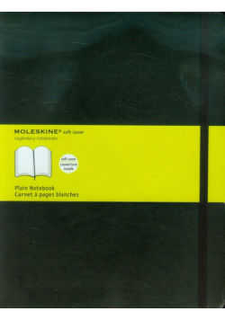 Notes XL Moleskine gładki