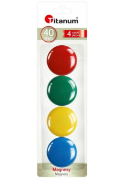 Magnesy do tablic 40mm 4szt