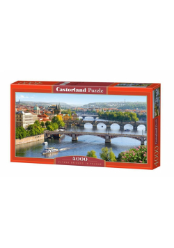 Puzzle 4000 Vltava Bridges in Prague CASTOR