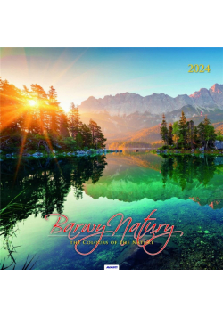 Kalendarz 2024 Ścienny Barwy natury