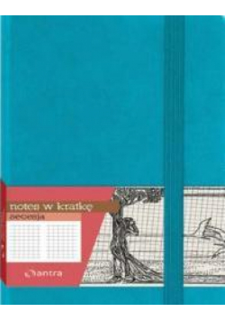 Notes A7 Kratka Secesja Turkus ANTRA