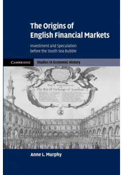 The Origins of English Financial Markets