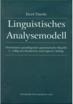 Linguistisches Analysemodell