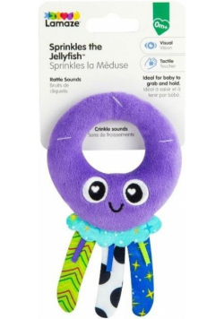 Lamaze Pluszowy grzechotka Meduza TOMY