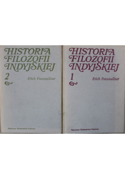 Historia filozofii indyjskiej tom 1 i 2