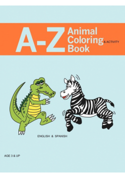 A - Z Animal Coloring & Activity Book