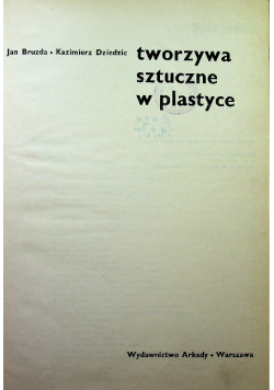 Tworzywa sztuczne w plastyce