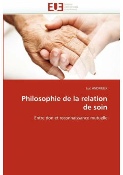 Philosophie de la relation de soin