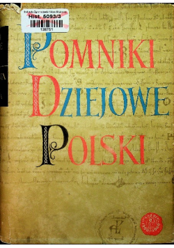 Pomniki dziejowe polski tom III