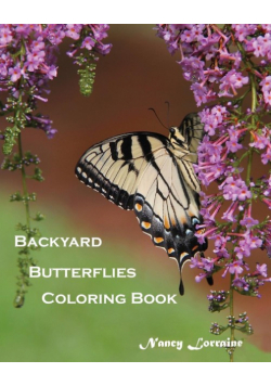 Backyard Butterflies Coloring Book