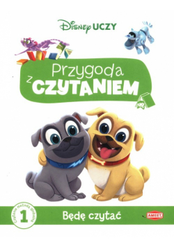Disney Uczy Bingo i Rolly w akcji Przygoda z czytaniem Będę czytać