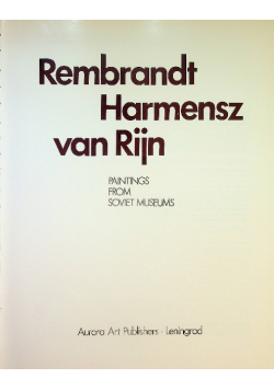 Rembrandt Harmensz van Rijin