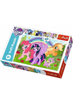 Puzzle 60 Tęczowa przyjaźń My little Pony TREFL