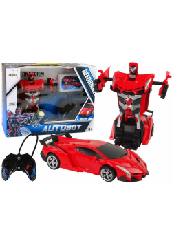Robot Transformer R/C 2w1 czerwony