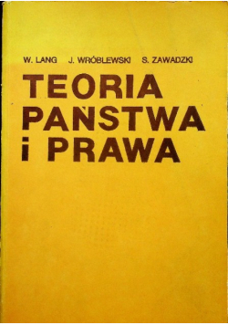 Teoria państwa i prawa