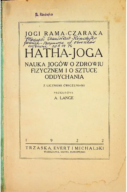 Jogi Rama Czaraka - Hatha Joga
